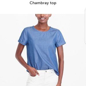 J. Crew Chambray Tee